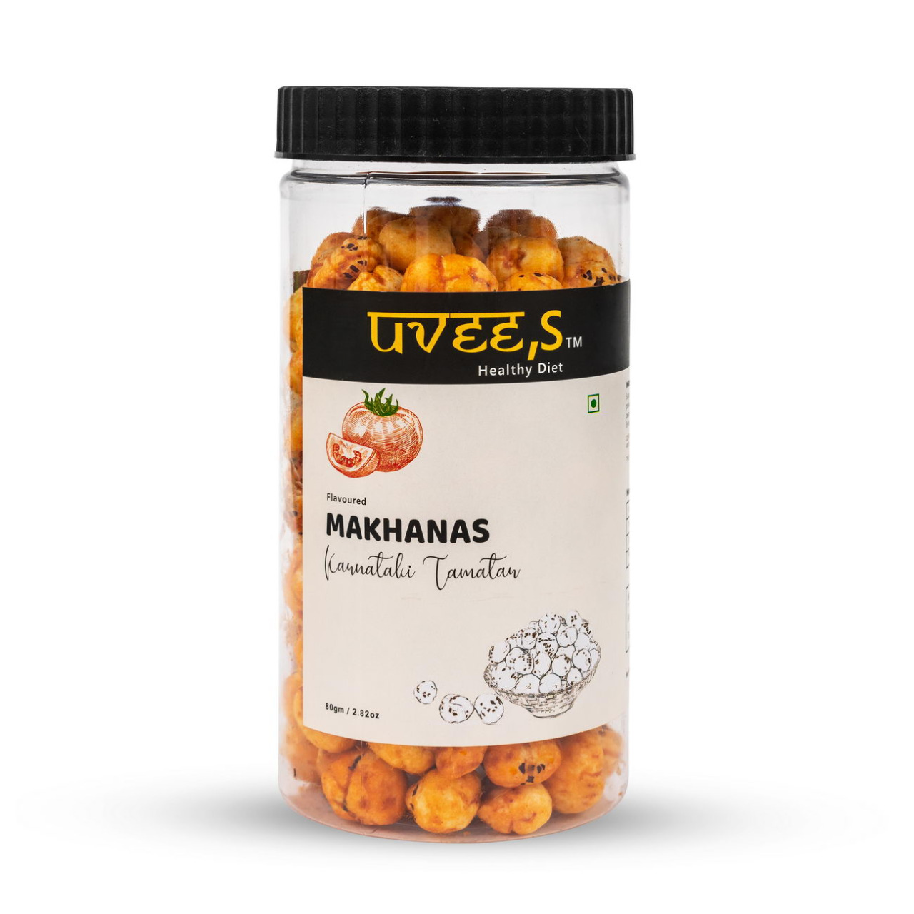 Uvees Makhanas Karnataki Tamatar